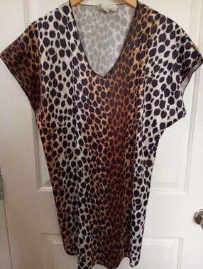 Undercover Wear | Leopard-Print V-Neck Tunic | OS